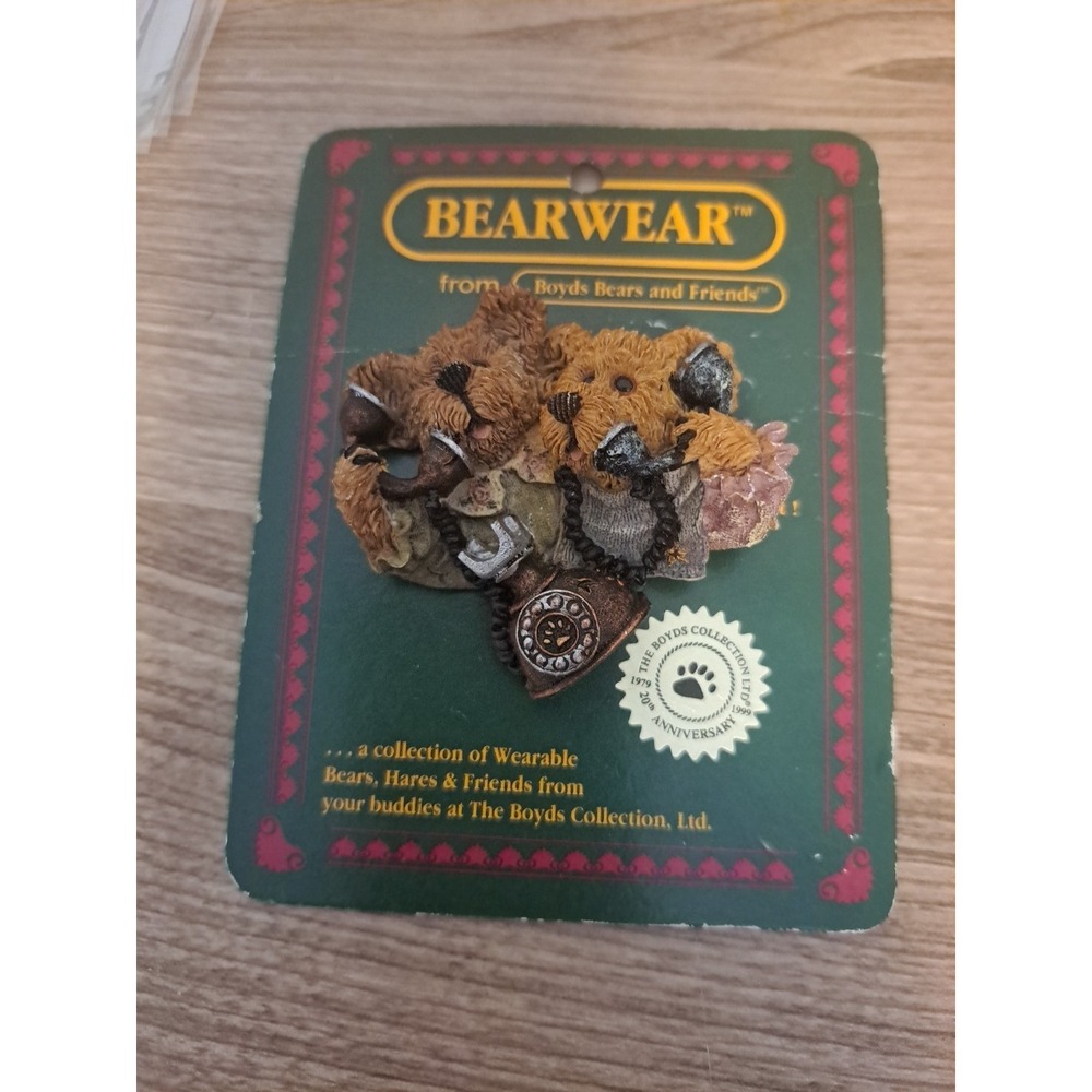 NEW! Vintage 1999 Bearwear Pin From Boyds Bears And Friends #26026